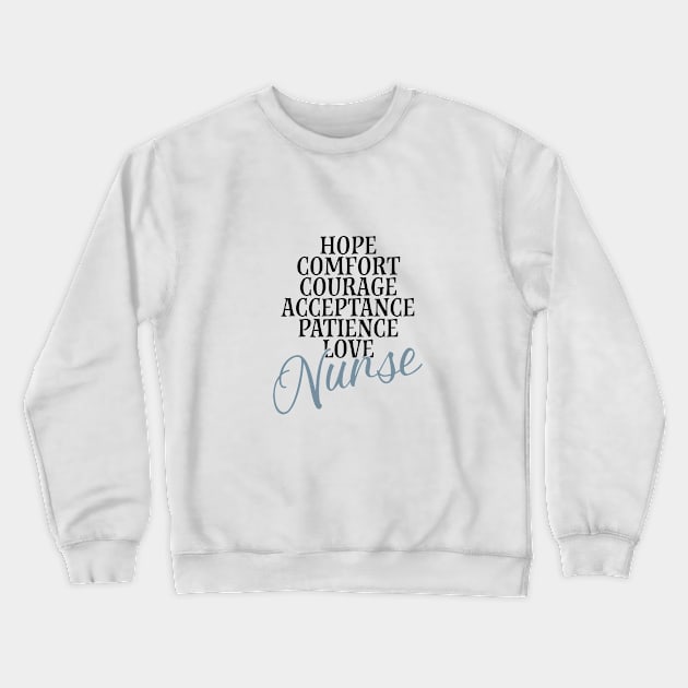 Nursing Crewneck Sweatshirt by Library Of Chapters